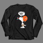 Snoopy Cincinnati Bengals Helmet Speech Bubble Haters Football 4 Long Sleeves