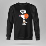 Snoopy Cincinnati Bengals Helmet Speech Bubble Haters Football 9 Sweatshirt