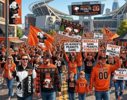 Snoopy Cincinnati Bengals Merchandise