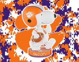 Snoopy Clemson Tigers Banner