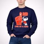 Snoopy Cleveland Browns 1 DAD One of A Kind 3 Sweatshirt