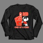 Snoopy Cleveland Browns 1 DAD One of A Kind 4 Long Sleeves