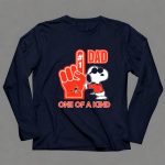 Snoopy Cleveland Browns 1 DAD One of A Kind 6 Long Sleeves