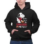 Snoopy Cleveland Cavaliers If You Dont Like Cavaliers Kiss My Endzone 2 Hoodie