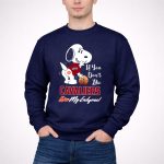 Snoopy Cleveland Cavaliers If You Dont Like Cavaliers Kiss My Endzone 3 Sweatshirt