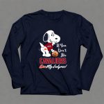 Snoopy Cleveland Cavaliers If You Dont Like Cavaliers Kiss My Endzone 6 Long Sleeves