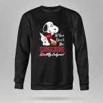 Snoopy Cleveland Cavaliers If You Dont Like Cavaliers Kiss My Endzone 9 Hoodie