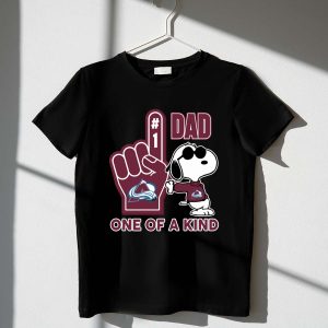 Snoopy Colorado Avalanche 1 Dad One Of A Kind 1 T Shirt.jpg
