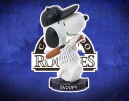 Snoopy Colorado Rockies Banner
