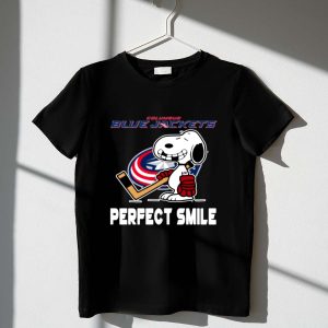 Snoopy Columbus Blue Jackets Perfect Smile 1 T Shirt.jpg