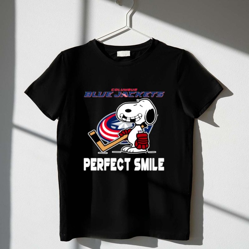 Snoopy Columbus Blue Jackets Perfect Smile 1 T Shirt.jpg