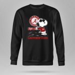 Snoopy Crimson Tide Alabama Love 9 Sweatshirt