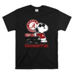Snoopy Crimson Tide Alabama Love T Shirt 6