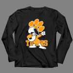 Snoopy Dabbing Clemson Tigers Paw Prints 4 Long Sleeves.jpg