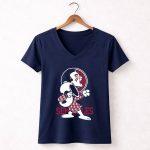 Snoopy Dabbing With Florida State Seminoles 5 Womens V Neck.jpg Snoopy Dabbing With Florida State Seminoles 5 Womens V Neck.jpg