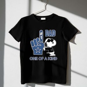 Snoopy Dallas Cowboys 1 DAD One Of A Kind 1 T Shirt