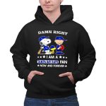 Snoopy Damn right I am a Tampa Bay Rays fan now and forever 2 Hoodie.jpg