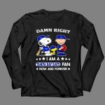 Snoopy Damn right I am a Tampa Bay Rays fan now and forever 4 Long Sleeves.jpg