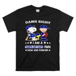 Snoopy Damn right I am a Tampa Bay Rays fan now and forever T Shirt 6.jpg