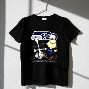 Snoopy Dance Seattle Seahawks Logo Charlie Brown 1 T Shirt
