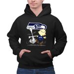 Snoopy Dance Seattle Seahawks Logo Charlie Brown 2 Hoodie