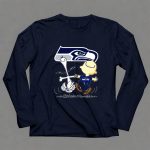 Snoopy Dance Seattle Seahawks Logo Charlie Brown 6 Long Sleeves