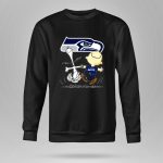 Snoopy Dance Seattle Seahawks Logo Charlie Brown 9 Sweatshirt