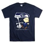 Snoopy Dance Seattle Seahawks Logo Charlie Brown T Shirt 7