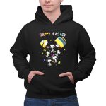 Snoopy Dance With Happy Easter Day 2 Hoodie