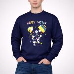 Snoopy Dance With Happy Easter Day 3 Sweatshirt