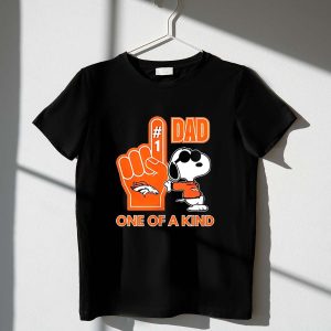 Snoopy Denver Broncos 1 DAD One Of A Kind 1 T Shirt