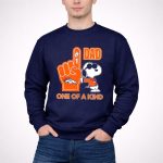 Snoopy Denver Broncos 1 DAD One Of A Kind 3 Sweatshirt