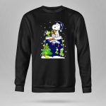 Snoopy Denver Broncos Christmas With Woodstock And Presents 9 Sweatshirt