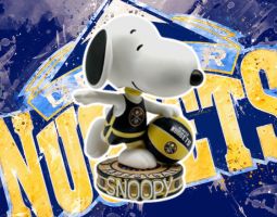 Snoopy Denver Nuggets Banner