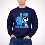 Snoopy Detroit Lions 1 Dad one of a kind 3 Sweatshirt