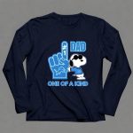Snoopy Detroit Lions 1 Dad one of a kind 6 Long Sleeves