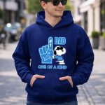Snoopy Detroit Lions 1 Dad one of a kind 8 Hoodie