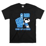 Snoopy Detroit Lions 1 Dad one of a kind T Shirt 6