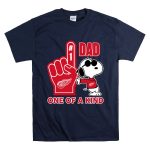 Snoopy Detroit Red Wings 1 Dad One Of A Kind T Shirt 7.jpg