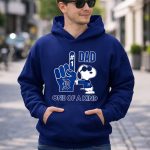 Snoopy Detroit Tigers 1 DAD One Of A Kind 8 Hoodie