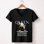 Snoopy Dog As Freddie Mercury Queen Bohemian Rhapsody 7 Womens V Neck.jpg