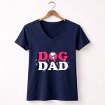 Snoopy Dog Dad 5 Womens V Neck