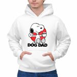 Snoopy Dog Dad Donut and Coffee Graphic 2 Hoodie