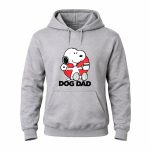 Snoopy Dog Dad Donut and Coffee Graphic 8 Hoodie