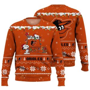 Snoopy Dog House Baltimore Orioles Christmas Ugly Sweater 1.jpg