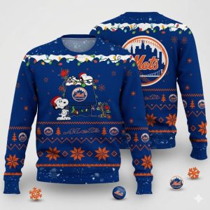 Snoopy Dog House New York Mets Christmas Ugly Sweater 1.jpg
