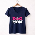 Snoopy Dog Mom For Mothers Day 5 Womens V Neck