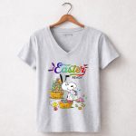 Snoopy Easter Day Ready 5 Womens V Neck1