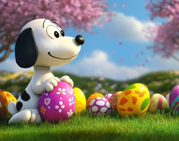 Snoopy Easter Day