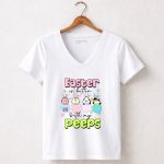 Snoopy Easter Is Better With My Peeps 5 Womens V Neck